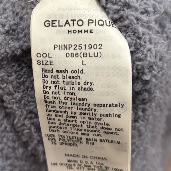 Peanuts Gelato Pique Mens Olaf Babymoco Button Up Cardigan & Pants Sz L NWT - Picture 3 of 15